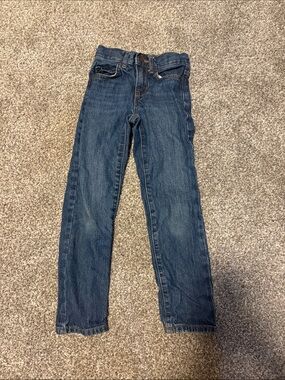 Boys Slim Fit Blue Denim Jeans